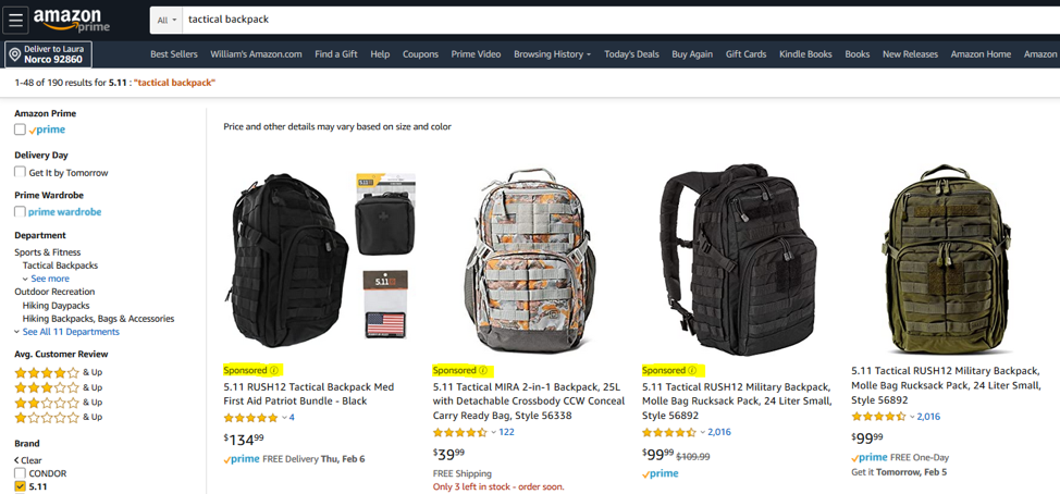 amazon advertising