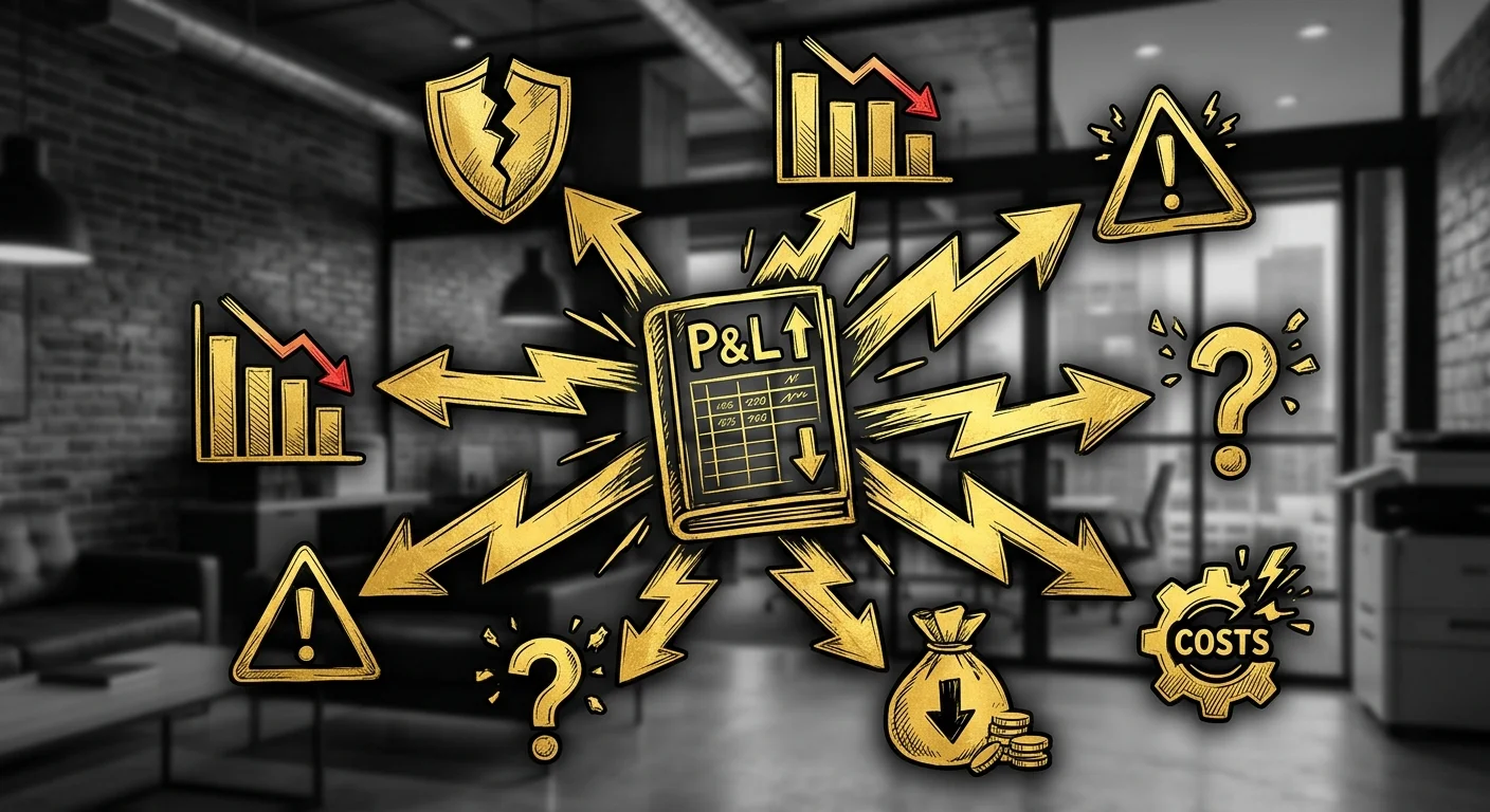 Amazon P&L leakage sources from weak channel management