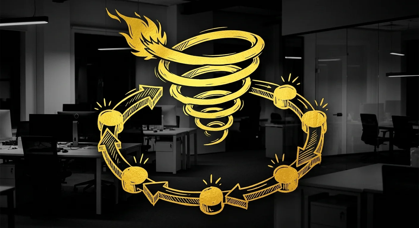 Amazon algorithm flywheel showing sales velocity and organic rank feedback loop
